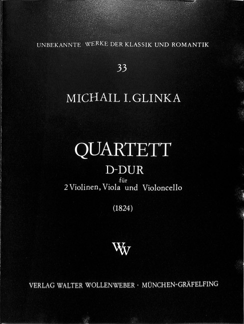 Streichquartett D-Dur