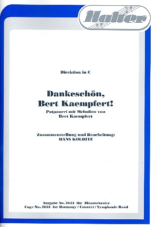 Dankeschön Bert Kämpfert