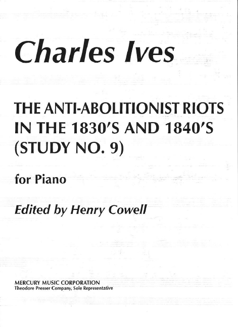 The anti-abolitionist Riots in the