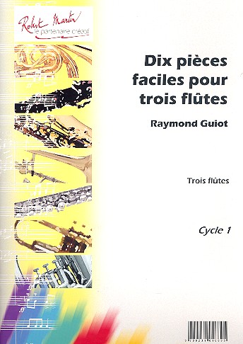 10 pièces faciles pour 3 flûtes