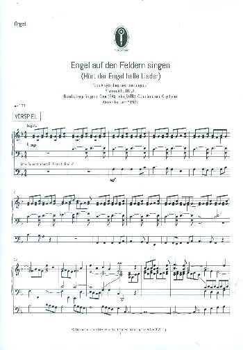 Engel auf den Feldern singen