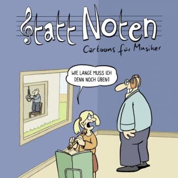 Statt Noten Cartoons für Musiker