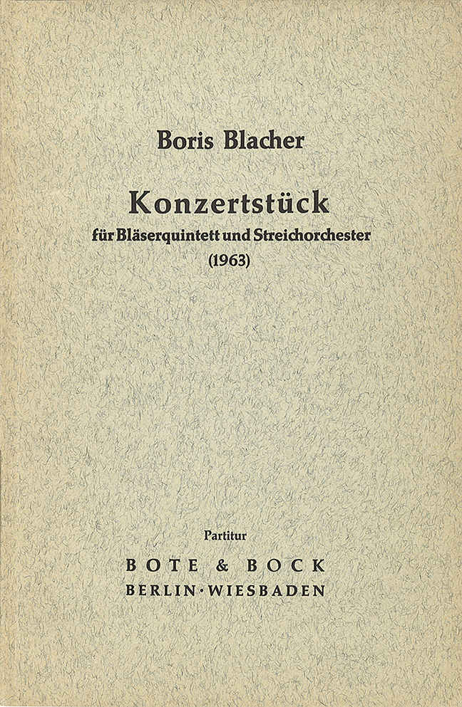 Konzertstück (1963)