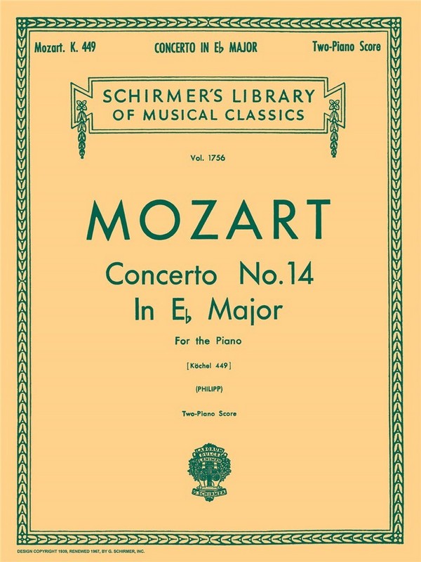 Concerto no.14 in Eb Major KV449