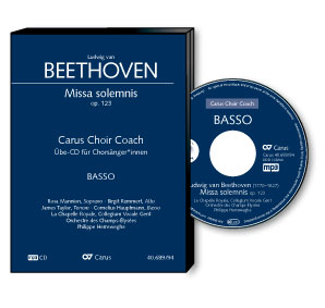 Missa solemnis op.123 - Chorstimme Bass