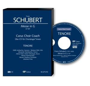 Messe G-Dur D167 - Chorstimme Tenor