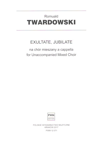 Exultate jubilate