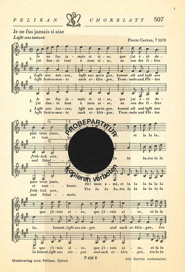 Je ne fus jamais si aise