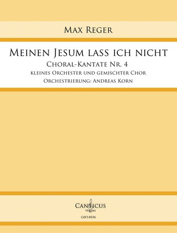Meinem Jesum lass ich nicht