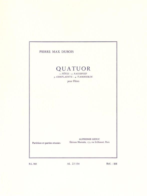 Quatuor pour 4 flûtes