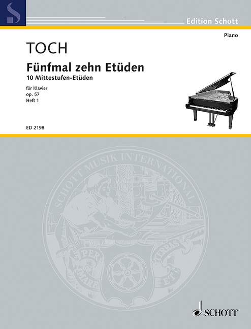 Fünfmal zehn Etüden op. 57 Band 1