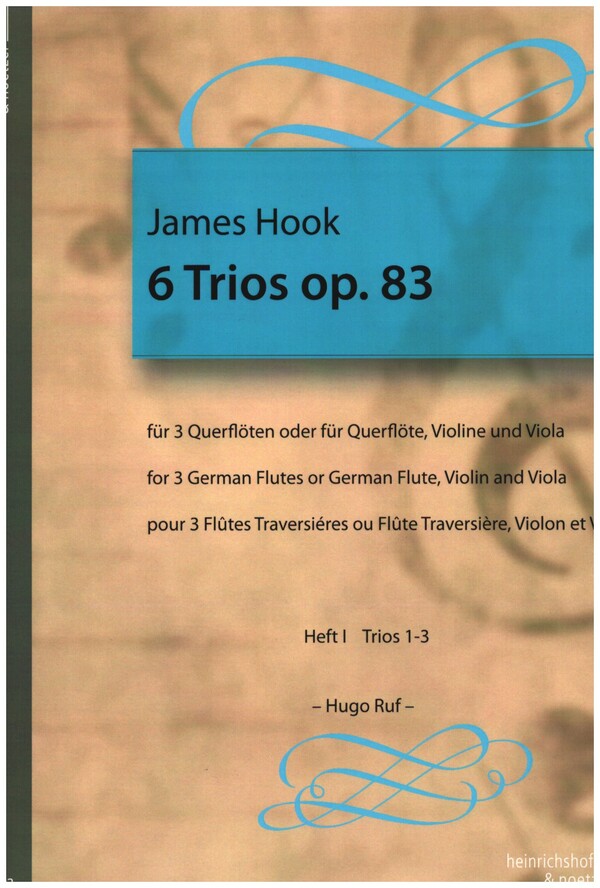 6 Trios op.83 Band 1 (Nr.1-3)