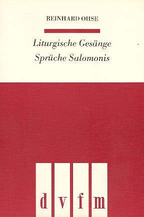 Liturgische Gesänge und Spüche