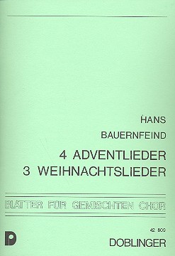 4 Adventslieder für gem Chor