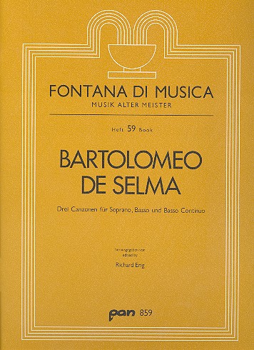 3 Canzonen für Sopran, Bass und Bc