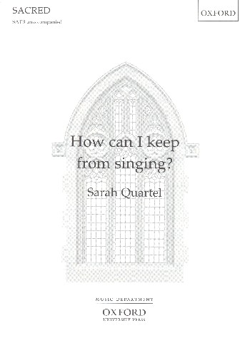 How can I keep from Singing