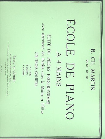 École de piano à 4 mains vol.3 op.129