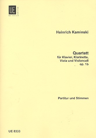 Quartett a-Moll op.1b 