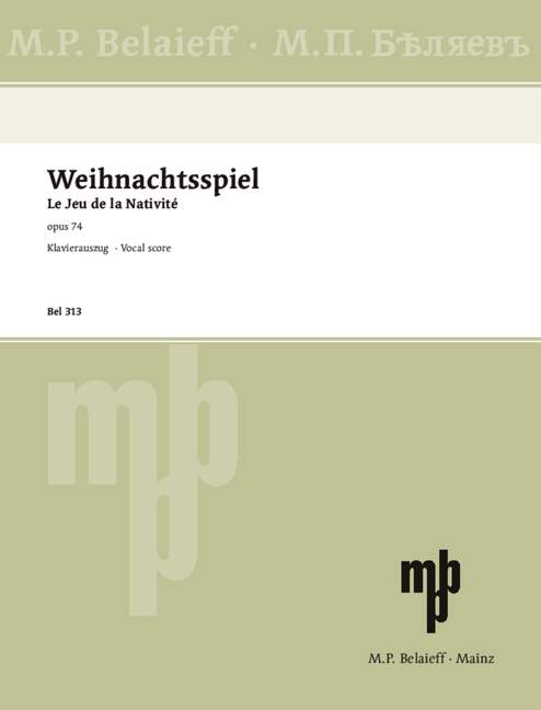 Weihnachtsspiel op.74