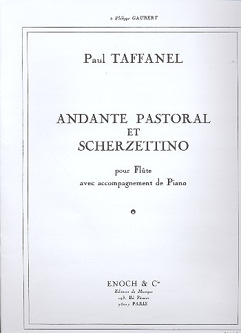 Andante pastoral  et  Scherzettino