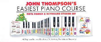 Note Finder & Keyboard Sticker Set