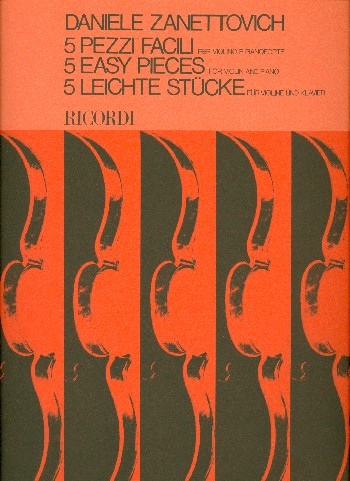 5 pezzi facili per violino