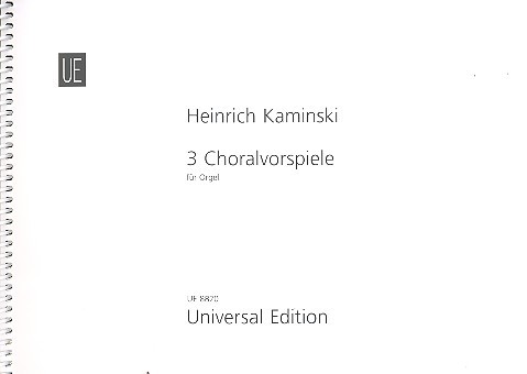 3 Choralvorspiele