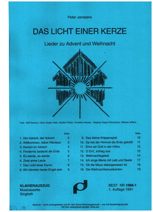 Das Licht einer Kerze