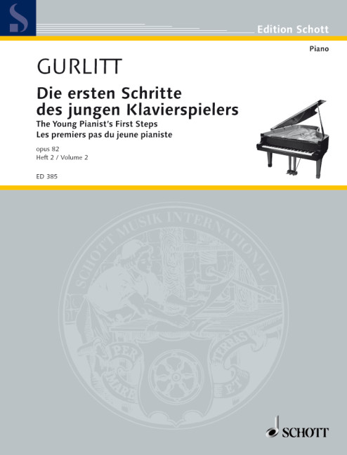 Die ersten Schritte des jungen Klavierspielers op. 82 Band 2