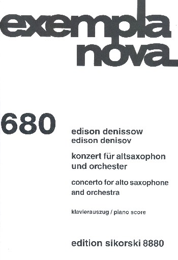 Konzert für Altsaxophon und Orchester