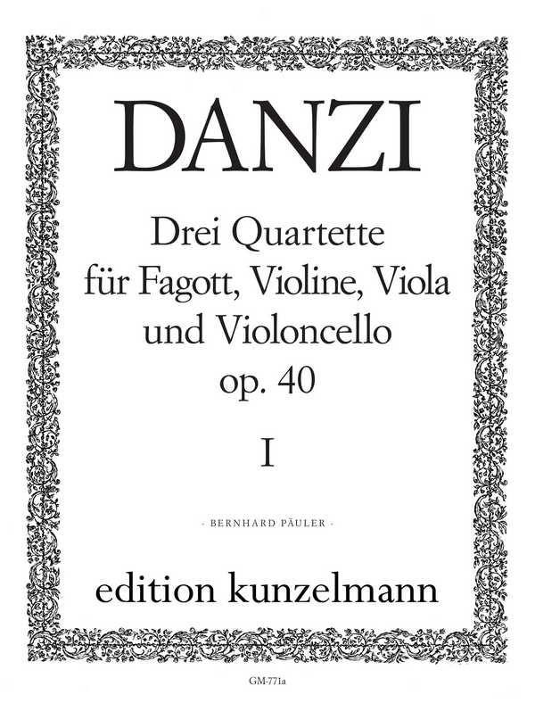 Quartett C-Dur op.40,1