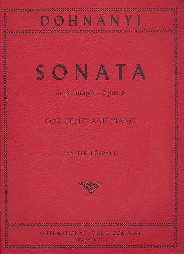 Sonata B flat major op.8