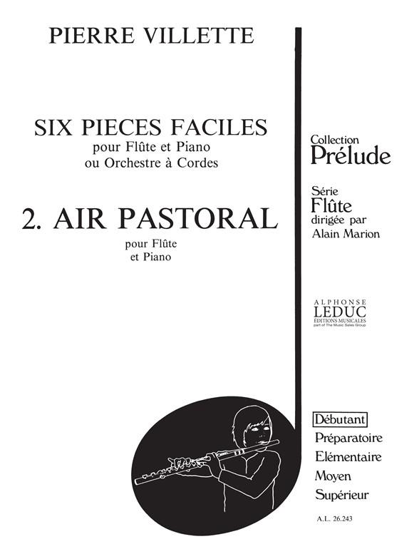 SIX PIECES FACILES POUR FLUTE ET