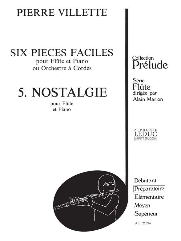 NOSTALGIE POUR FLUTE ET PIANO