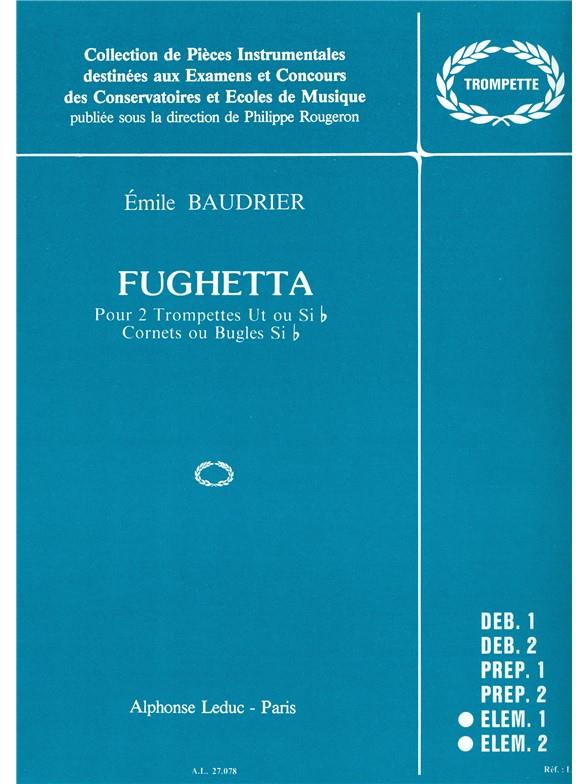 FUGHETTA POUR 2 TROMPETTES UT OU