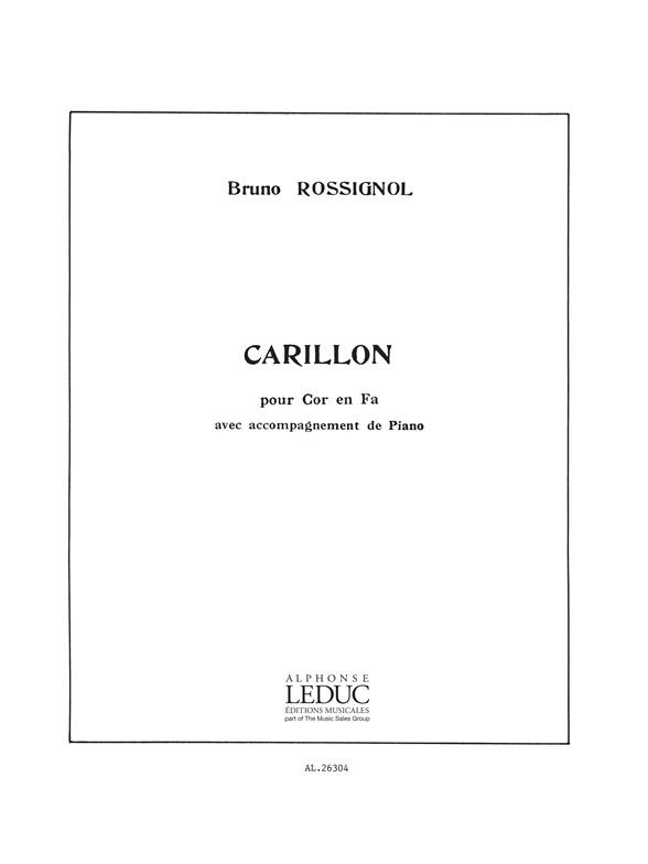 CARILLON POUR COR EN FA AVEC