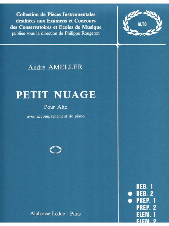 PETIT NUAGE POUR ALTO AVEC ACCOM-