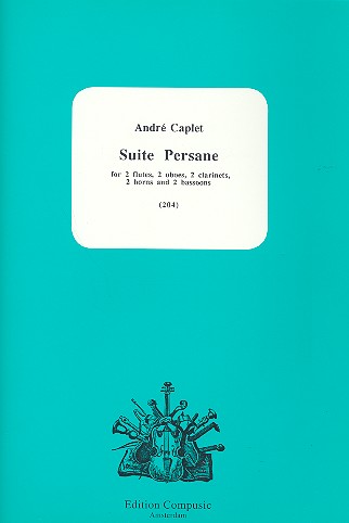 Suite persane for 2 flutes, 2 oboes,