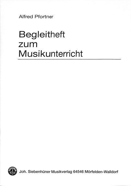 Begleitheft zum Musikunterricht