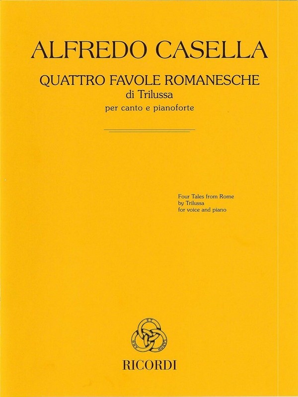 NR119554  4 favole romanesche di Trilussa