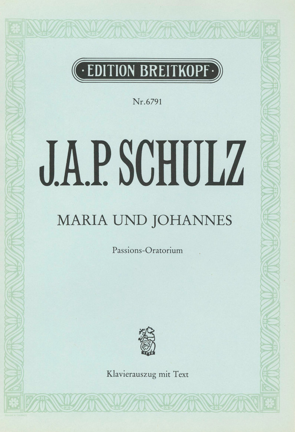 Maria und Johannes für gem Chor