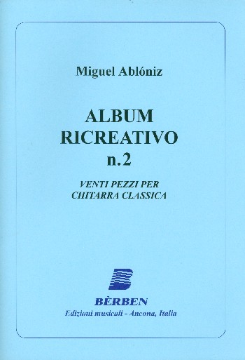Album ricreativo per chitarra