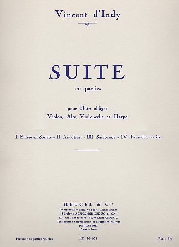 Suite en parties op.91 pour