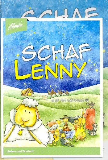 Schaf Lenny auf Schatzsuche