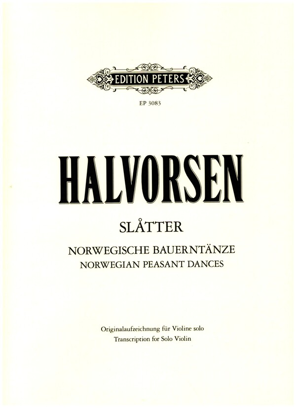 Slatter Norwegische Bauertänze
