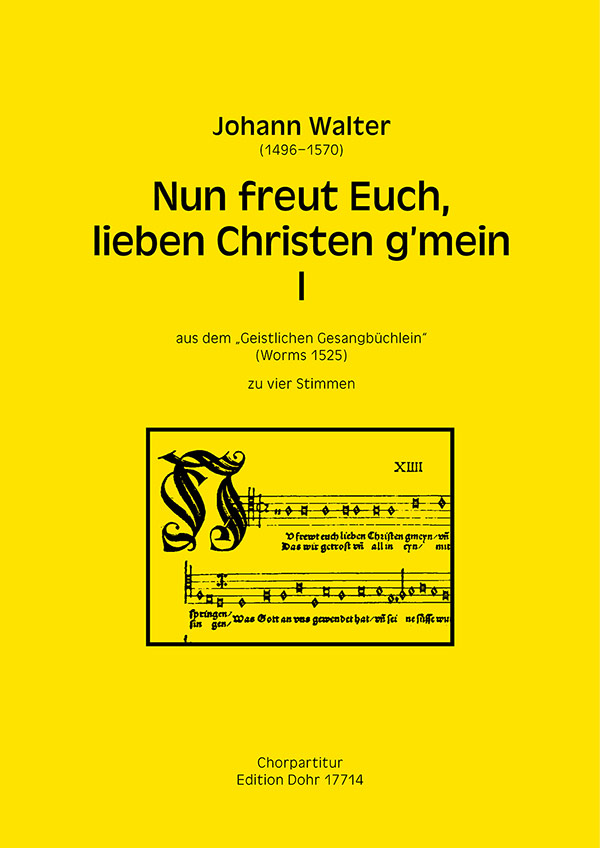 Nun freut euch lieben Christen g'mein Nr.1
