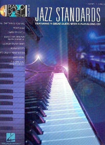 Jazz Standards (+CD): piano duet playalong vol.30