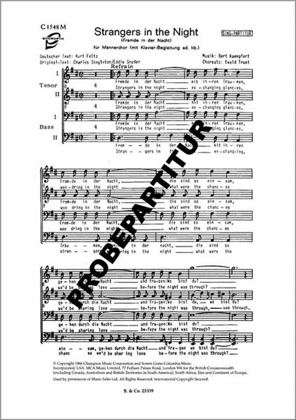 Strangers in the night