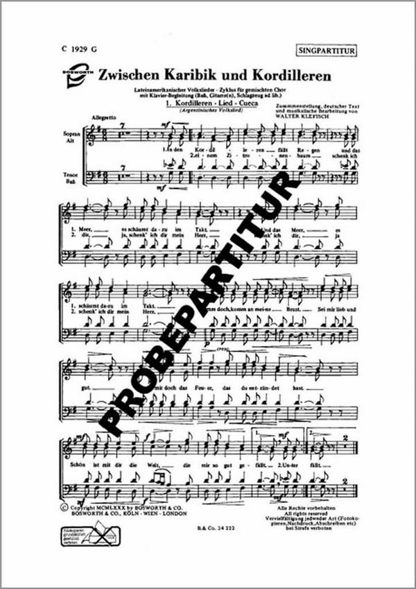 Zwischen Karibik und Kordilleren Zyklus