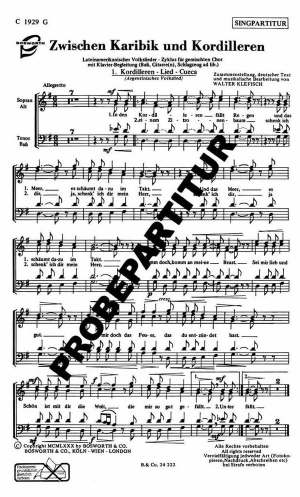 Zwischen Karibik und Kordilleren Zyklus